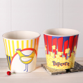 Kvalitet Partihandel Billiga 32oz Popcorn Paper Cup