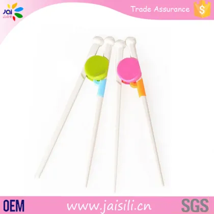 Kids Trainning Tableware Silicone Chopstick Wholesale Chinese Chopsticks With Helper