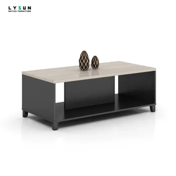 Smart Multifunctional Rectangle Wood Aquarium Coffee Table