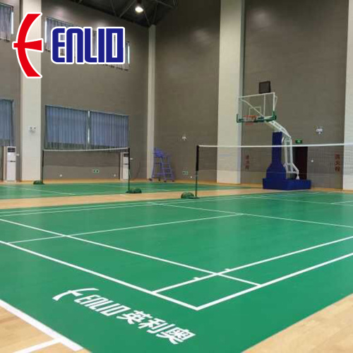 Thảm trải sàn cầu lông PVC với BWF