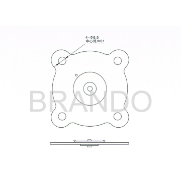 Petit diaphragme pour ASCO SCG353.060 Pulse Valve