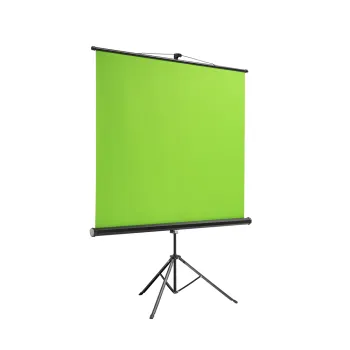 Height Adjustable Lightweight Foldable 92'' Backdrop Stand with Green Screen and Tripod