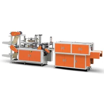 High Speed Double Layer Hair Dyeing and PE Glove Making Machines