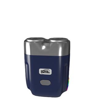 2024 Wholesale Mini Razor Smart Dual Head Rechargeable Wet/Dry Foil Shaver for Home & Travel