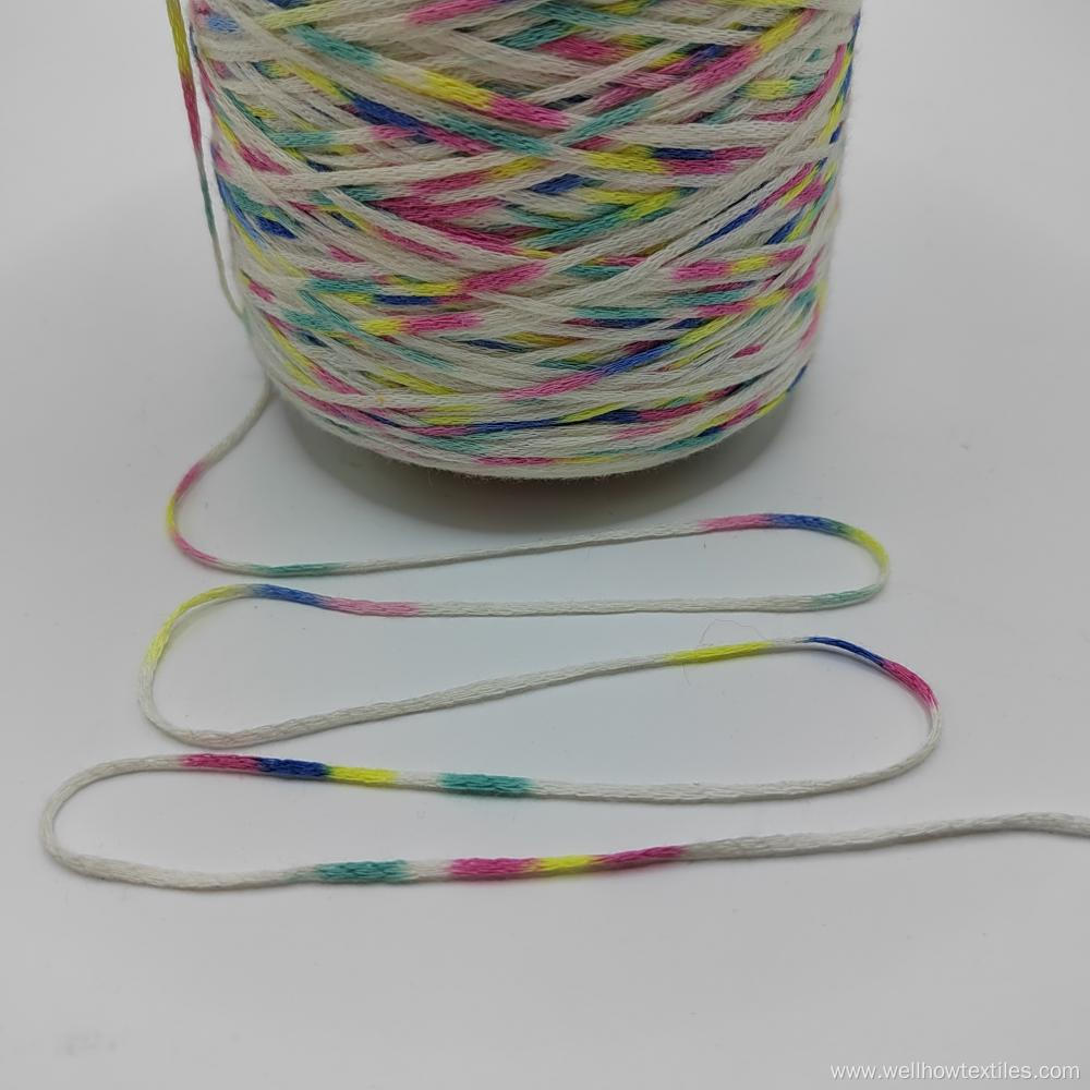 ACRYLICE SPACE DYED TAPE YARN