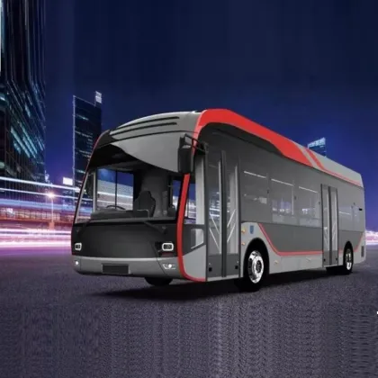 2020 Chinese brand the new model electric city bus 12m for sale
