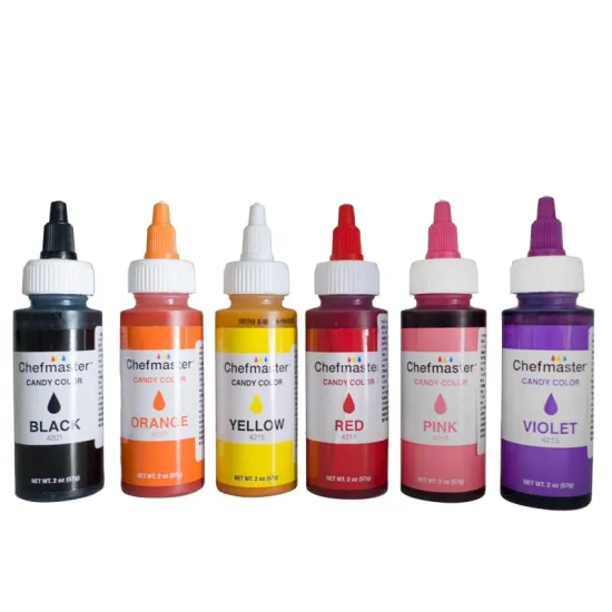 Hot Sale Food Grade Oil-Based Pigment 57g Edible Liquid Food Coloring for Cake Cream Decoration