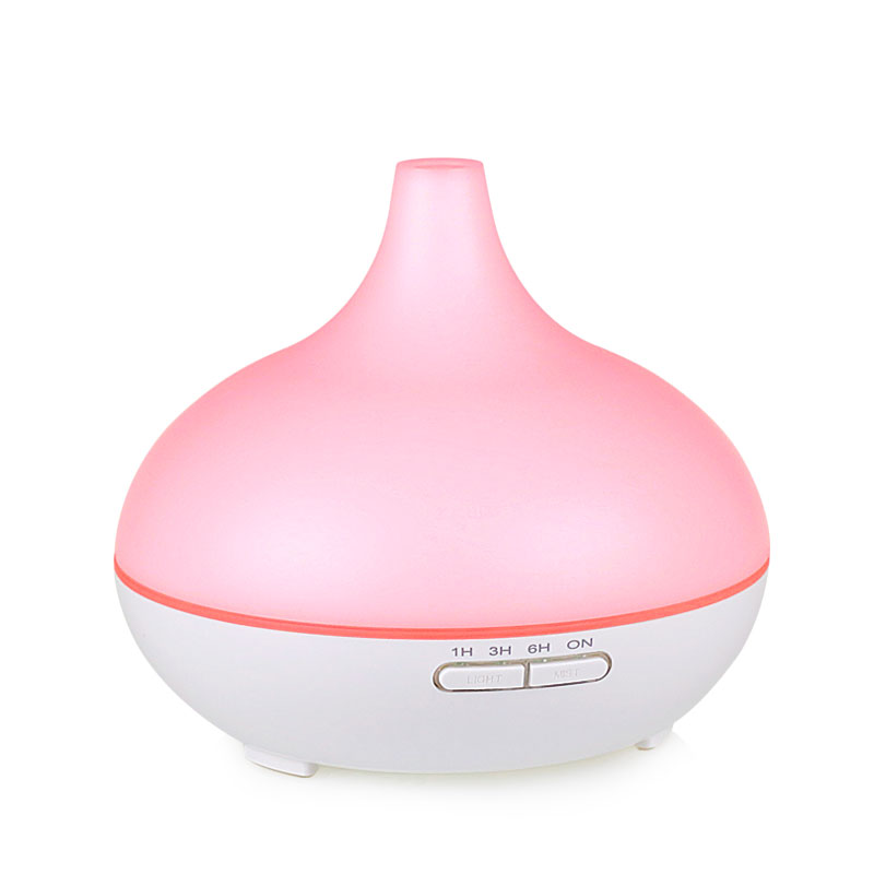 Glanset plastik lys lys duftolie aroma diffusor