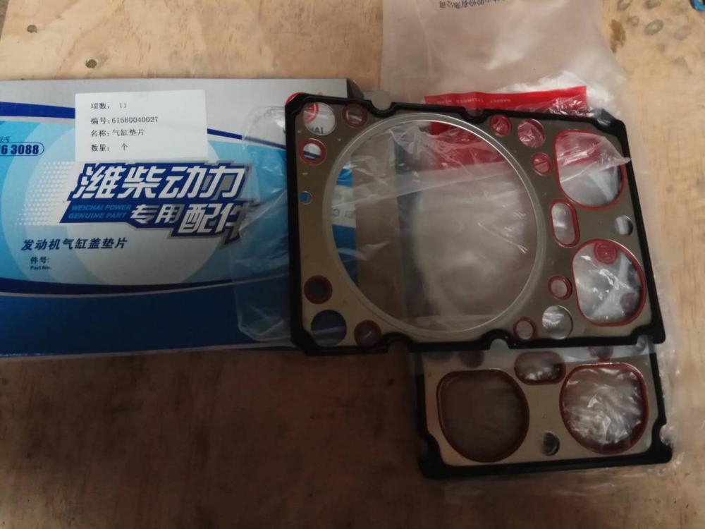 Weichai Engine Parts Gasket 61560040027 لـ Shantui SD16