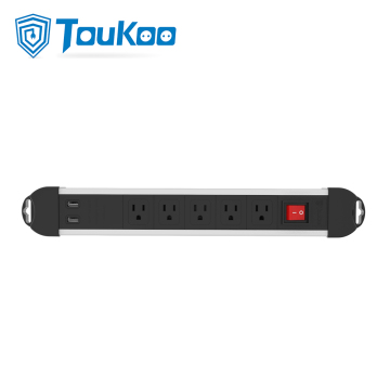 2 USB-Anschlüsse 5-fach American Power Strip
