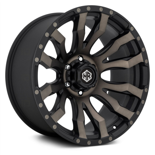 I-Fuel off road wheels BLITZ design amarimu amnyama