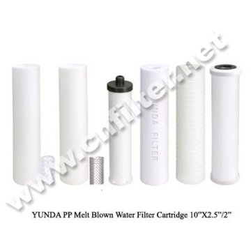 PP Melt Blown Cartridge Filter 10''