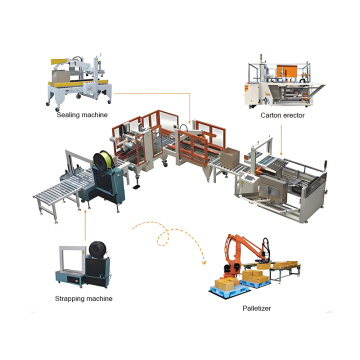 קו אריזה לסוף קו להזמנות מסחר אלקטרוני