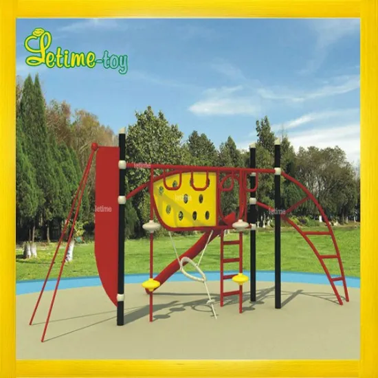 outdoor playground metal climbing frames