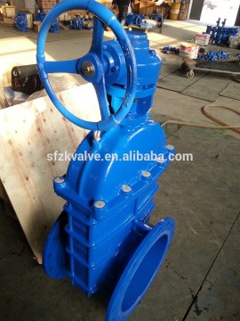 ductile cast iron din f4/din3202gate valve