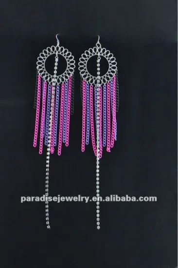 Elegant design shambhala dangle earrings