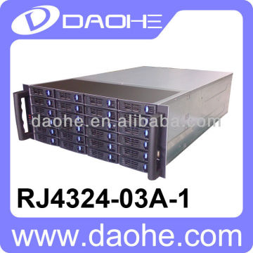 4U 24 HDD mini SAS Disk Array JBOD Solution