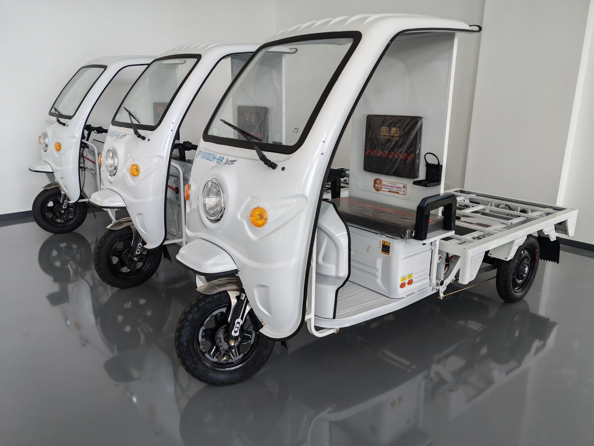 GSP compliant vaccine delivery tricycle with 2 to 8 degree temperature control