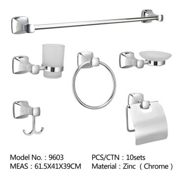 304 Stainless Steel Bathroom Single Rack Wall Mounted Bathroom Accessories Set Towel Bar