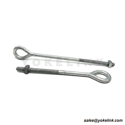 Thimbleye Tripleye Twiney táguló horgonyrúd keresztlemezzel 6-10 láb hosszúságú haszonoszlopokhoz és tornyokhoz