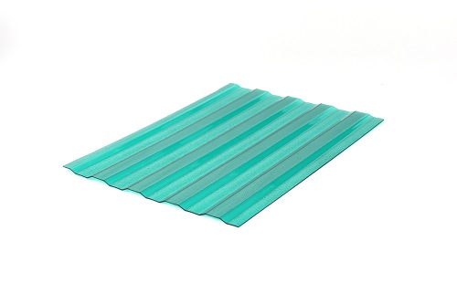 Гофрированная поликарбонатная тиснему лист