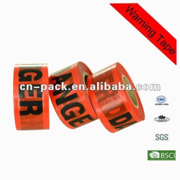 PE Barricade Tape with Caution Printing