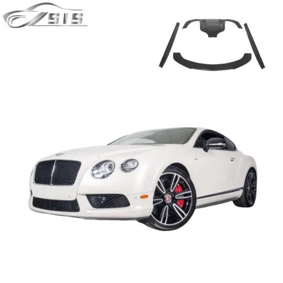 GT Carbon Fiber Bumpers Kit for BT GT Coupe 2012-2015 V8 and W12