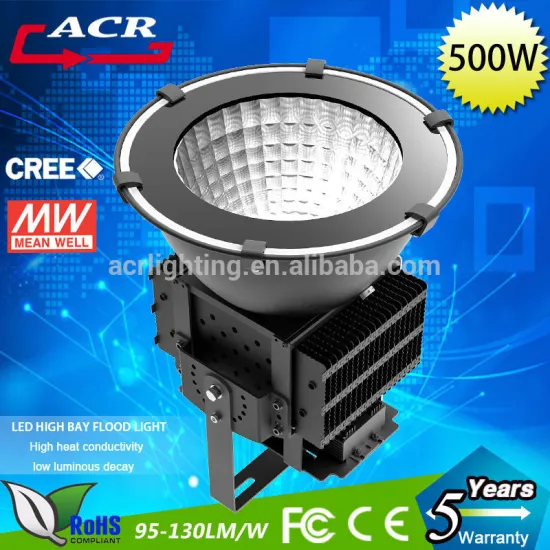 5 years warranty top quality outdoor led flood light 500watt