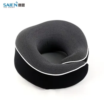 Memory foam travel neck pillow travel with Earbuds&Eye Mask for airplane and car