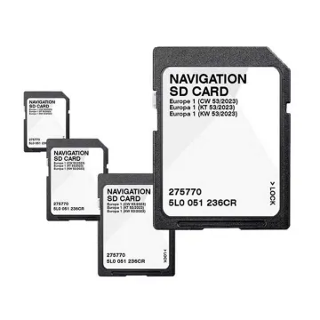 Skoda Amundsen Navig SD Sat Nav Map Update Card - 32GB/64GB MIB2