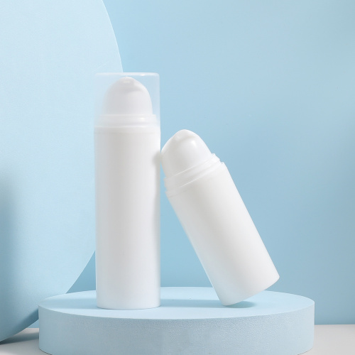 Plastic Bottles Airless White Cosmetic Airless Pump Bottle for Empty Lotion Manufactory