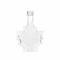 Bouteilles en verre à feuilles d'érable de 250 ml pour boisson sirop