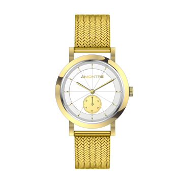 Women's Luxury Swiss Quartz Watches Genuine Leather
