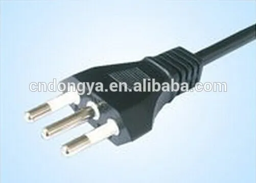 IRAM approval Argentina high quality salt lamp power cord