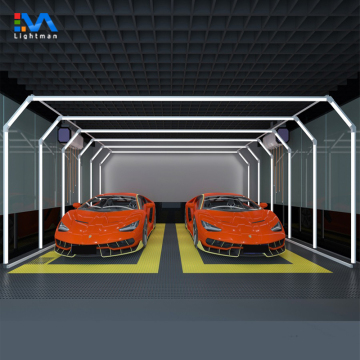 Mobile Car Repair Workshop Lights for Auto Detailing and Inspection