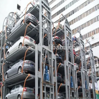 Automated mini car parking system/ vertical smart rotary car park