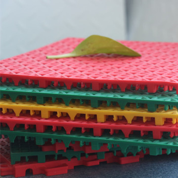 Outdoor interlocking floor tiles for kindergarten