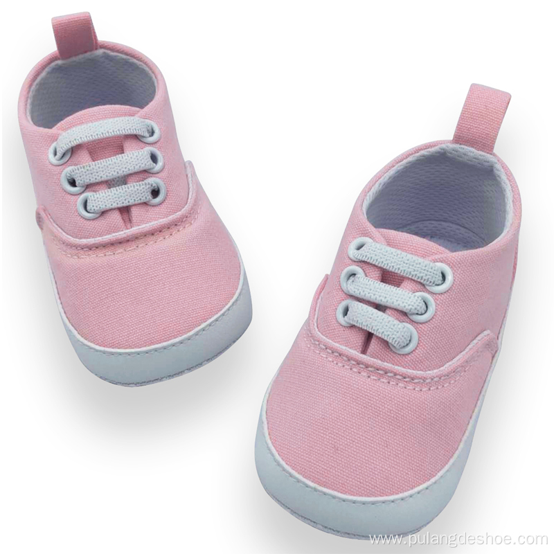 baby girls infant canvas shoes