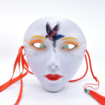 Chinese Traditional Hanfu Beauty Full Facial Mask