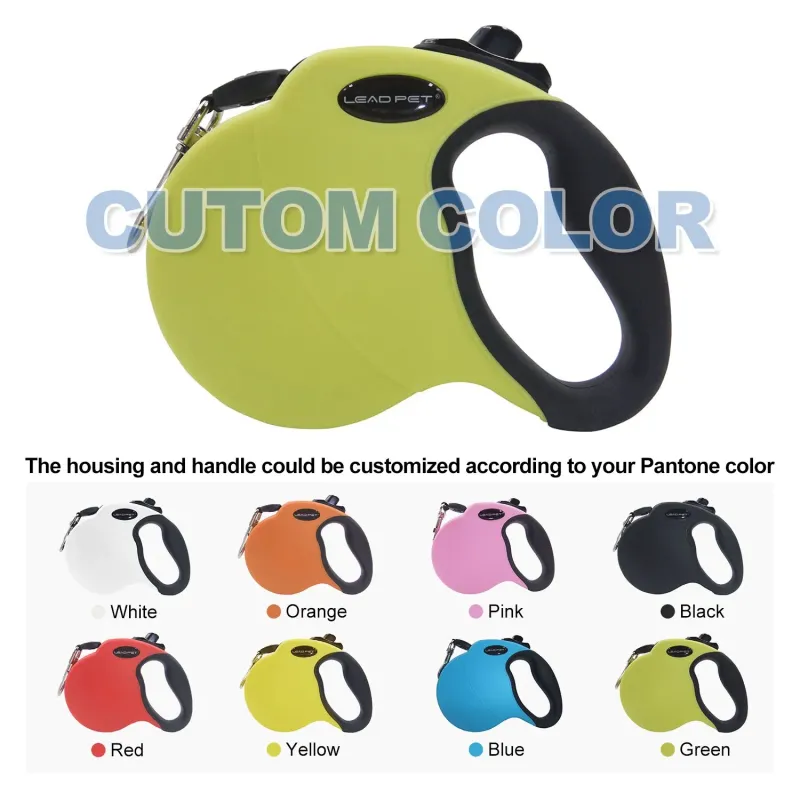 Heavy Duty Retractable Dog Leash for Medium to Large Dogs