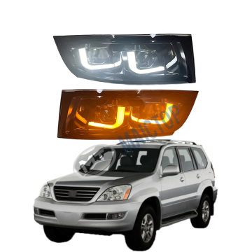 लेक्सस GX 470 GX470 UZJ120 2003-2009 के लिए MAICTOP एलईडी फ्रंट बम्पर ड्राइविंग लैंप फॉग लाइट