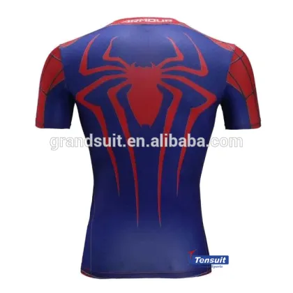 Grade original sports tights men clothing fashion shirt 2016 fitness compression shirts