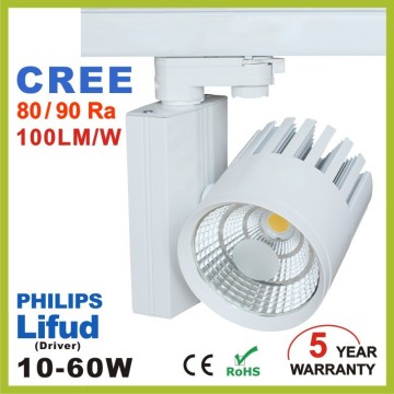 Dimmable 20W 30W 40W 50W COB LED Track Lighting