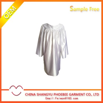 Child Shiny Double sided Graduation gown