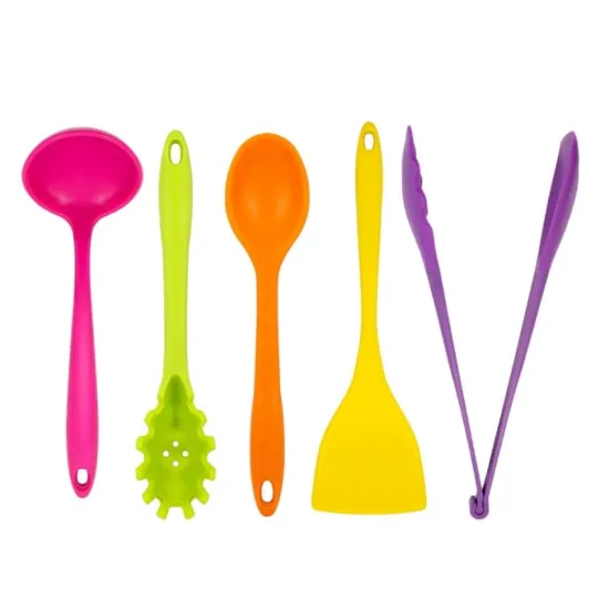 Sturdy Silicone Kitchen Utensil Set: Your Reliable Companion for Cooking Tools