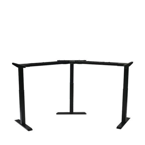 China L-shaped Height Adjustable Standing Desk Manufactory