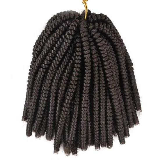 2020 Hot High Quality Cheap Wholesale Spring Twist Ombre Crochet Synthetic Braiding Hair Extension