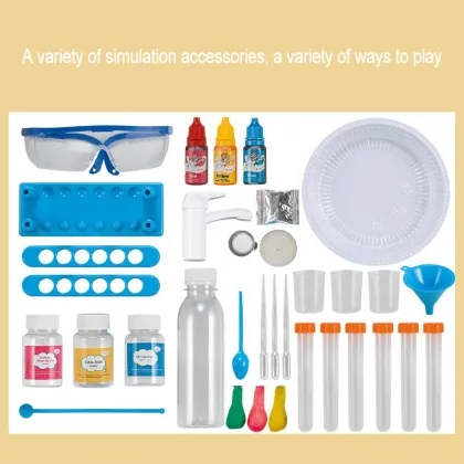 Magic Chemistry STEM Educational Toys: New Arrival Desk School Bag & Laboratory Science Lab Kit for Scientific Experiments