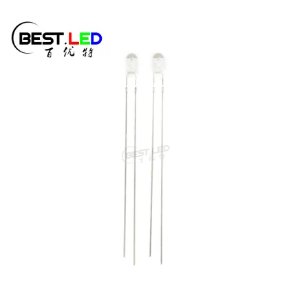 3mm LED Long Leg 520nm 525nm Green LED