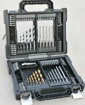 104 PCS COMBINATION DRILLS SET(SCREWDRIVER BITS/H.S.S. TWIST DRILLS SET)
